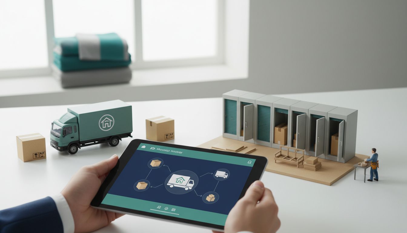 como aprovechar apps y trasteros para un cambio de domicilio mas economico y sostenible